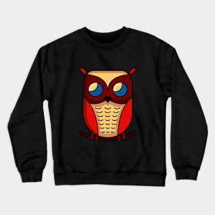 Owl Graphic For Owl Lovers. Owl Graphic Design Crewneck Sweatshirt